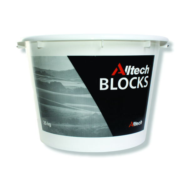 25kg bøtte med block