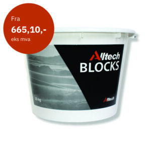 Allround block 25kg - med fra pris